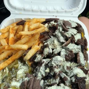 Gyro plate $20 huge portions