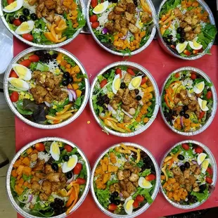 Line's freshie bowls. TUESDAY  THRU FRIDAY. Assembled to order