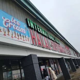 Outside signage