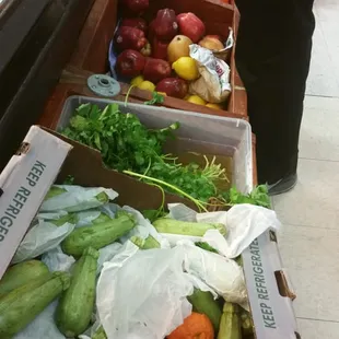 Fresh vegetables