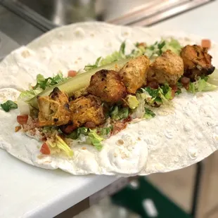 Spicy Chicken Wrap