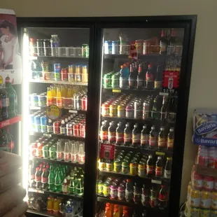 Soft drinks from all over the world!!