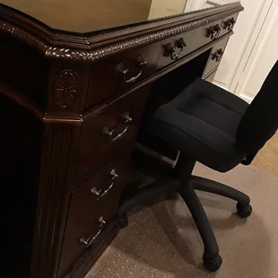 Beautiful Hooker desk. Thanks Bobby!