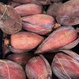 a crate of bananas ready to be picked