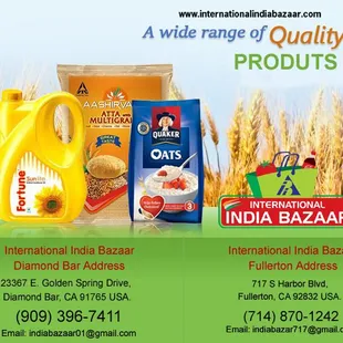 indian Grocery store los Angeles california.