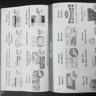 the contents of the book