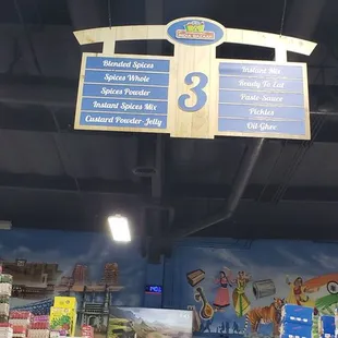 a variety of products for sale