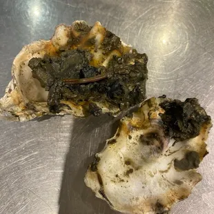 Pacific Oyster it was empty ... BUT they did not refund . That told me it's normal ...