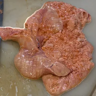 Monk fish liver was not fresh bad smells and rotten .. Very very soft ..the sales rep told me it's Fresh .. NO WAY !!!!!!!