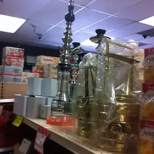 Hookah pipe and supplies