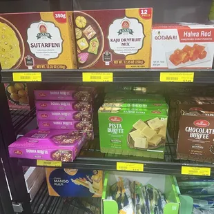 Burfee! And other sweets