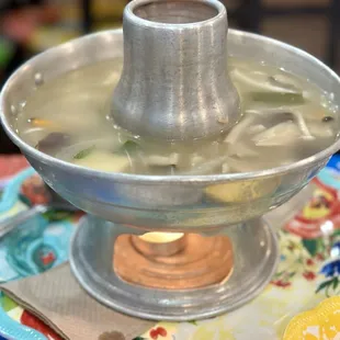 Mushroom soup special - SO flavorful but also SO spicy