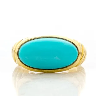 Turquoise and New Mexico.  #IMECEstate gives this perfect pairing a fresh take. Bespoke and vintage jewelry, curated by IMEC&apos;s very own Luis