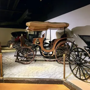 Carriages at International Museum of the Horse