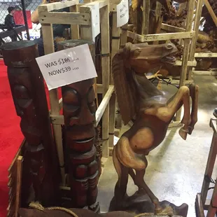 Some beautiful wood carvings