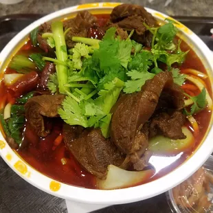 Beef noodle soup