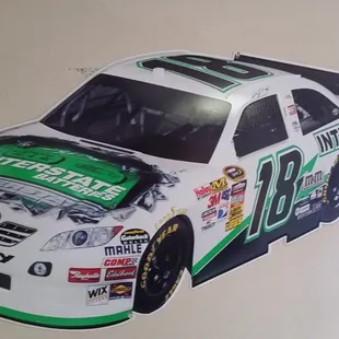 #18 Kyle Bush. NASCAR  champion for 2015 season.