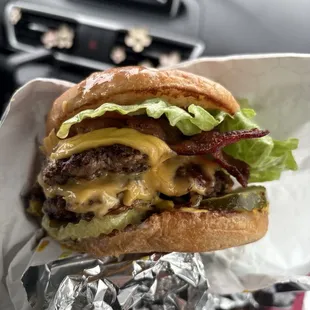 Double Bacon Cheese Burger