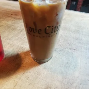 Boozy Pumpkin Ice Coffee