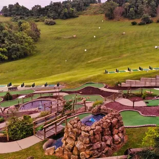 300+ yard Driving Range with self-serve ball dispenser available.