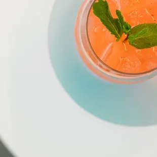 Strawberry Mint Cocktail