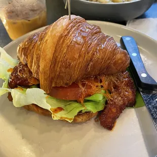 Sweet and Spicy Katsu Burger