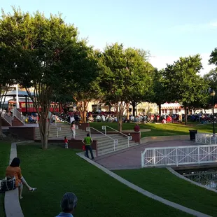 Drop by for a visit during the summer concert series