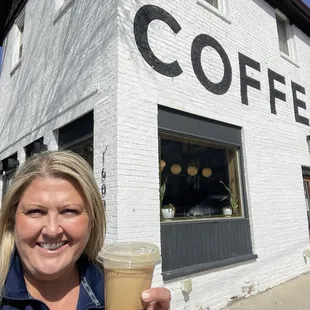 Iced Carrot Cake latte!