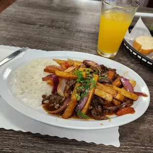 Lomo saltado &amp; Maracuya