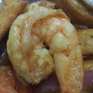 Saltado de Camarones