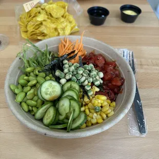 BYO Poke Bowl- spicy tuna