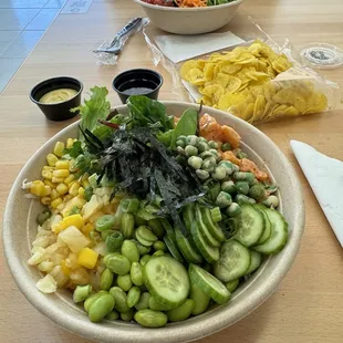 BYO Poke Bowl- spicy salmon