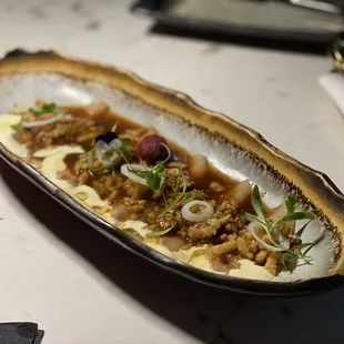 Tiradito de hamachi