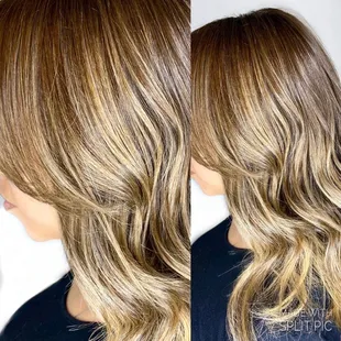 Foilayage done by Autumn
