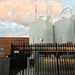 a view of a factory