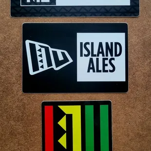 Logo Stickers $2.00 x3 (05/17/23). @InuIslandAles #Kaneohe #Oahu #Hawaii #CraftBeer #Beer