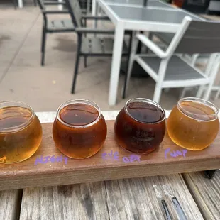 Beer flight