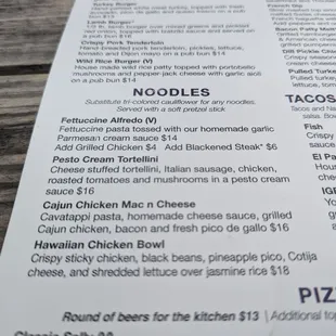 Cauliflower as a sub!