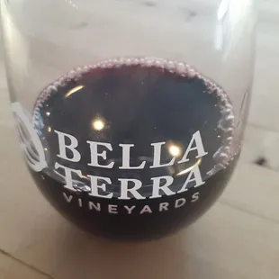 They serve Bella Terra wines.