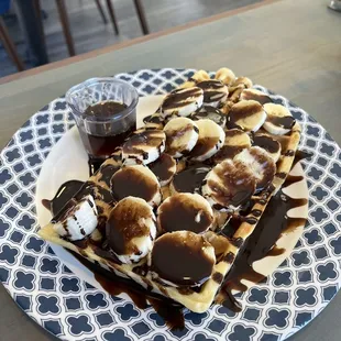 Chocolate Nana Waffle