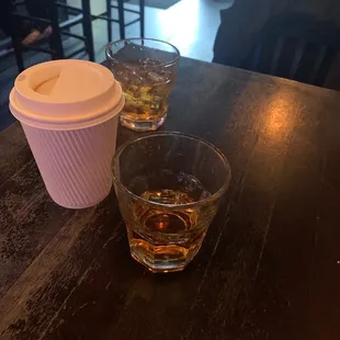 Trace and bullet. Last drink before the big show down