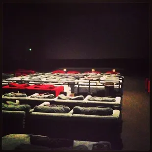 Love sac screening room downstairs.