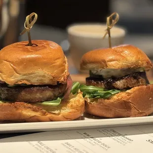Lamb Sliders $22