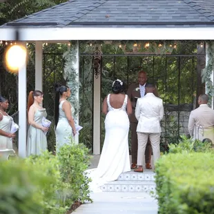 Gazebo ceremonial area
