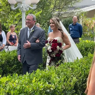 Walking my Daughter down the Isle