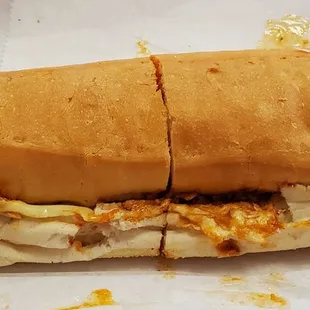 12&quot; buffalo chicken cheesesteak.