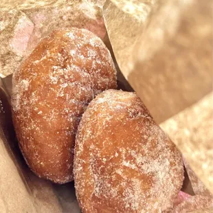 Hot &amp; fresh malasadas : )