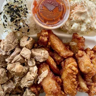 Pork Adobo, Mochiko Chicken