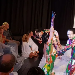 Paint By Number audience interaction.