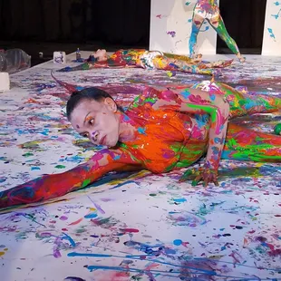 Colorful vibrant creativity